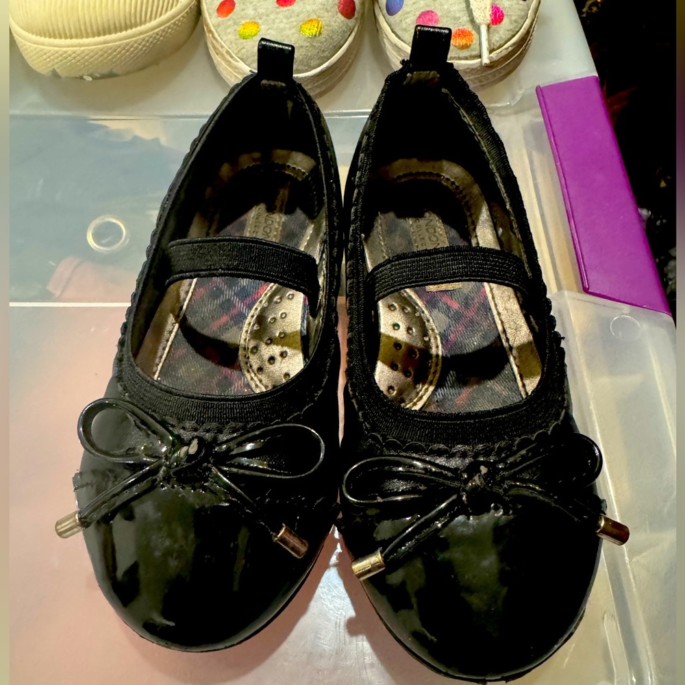Girls London Fog Ballet Flats